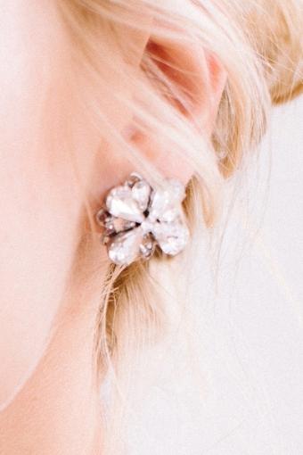 Sara Gabriel Style Joy Earrings | Sara Gabriel #1 default Silver/Clear thumbnail